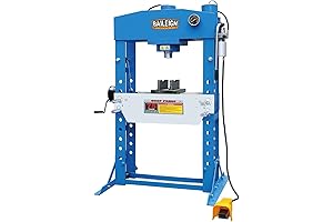 Baileigh Industrial HSP-75A 75-Ton Pneumatic Shop Press