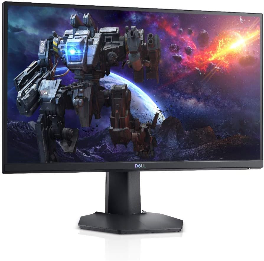 S2421HGF 24 Inch Full HD (1920x1080) Gaming Monitor, 144Hz, TN, 1ms, AMD FreeSync Premium, NVIDIA G-SYNC Compatible, DisplayPort, 2x HDMI, 3 Year Warranty, Black
