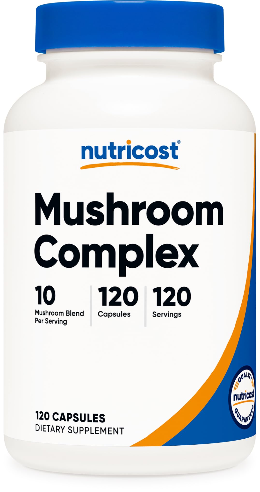 Nutricost Mushroom Complex Supplement, 120 Capsules for 120 Servings 120 Count (Pack of 1)