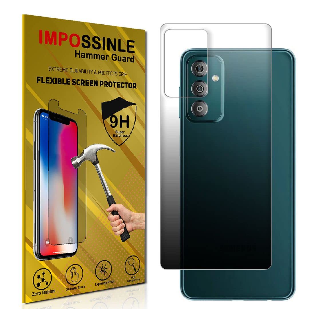 FCS PET Matte Mobile Back Screen Protector for Samsung Galaxy F23 (5G) | Self Healing Flexible Matte Unbreakable Soft Hydrogel Film Anti-Scratch Matte Screen Guard | Back Skin TPU (B0BGQ2VM8F) Amazon Price History, Amazon Price Tracker