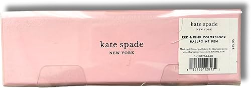 Miniatura 5 de Kate Spade New York Bolígrafo de tinta negra con caja de regalo reutilizable, bolígrafo de oficina profesional para mujeres, acepta repuestos