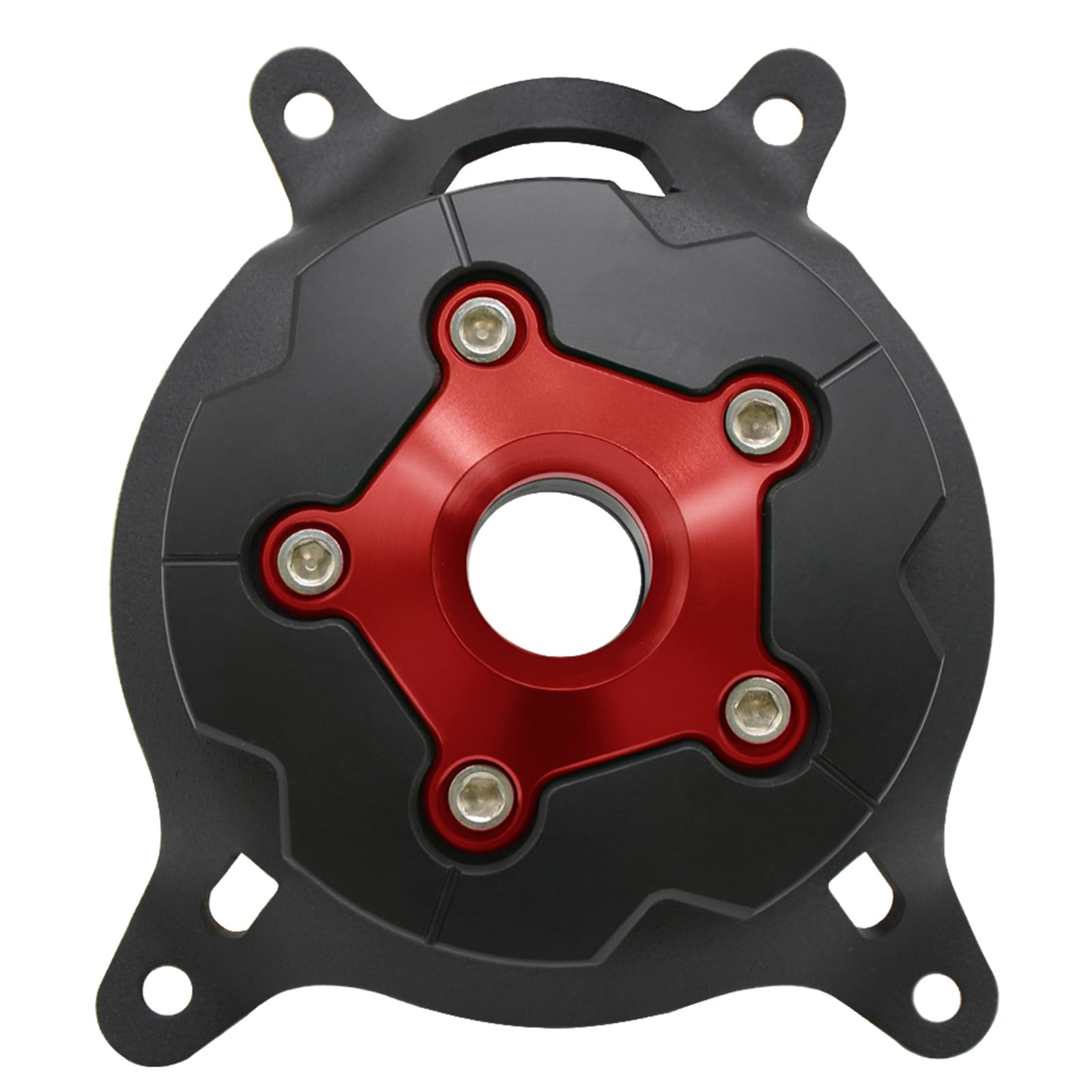 Z800 Z750 Couvercle de Protection du Moteur pour Z800 Z 800 2013-2016 Z750 2007-2012 Accessoires de Moto en Alliage d'aluminium (Rouge)