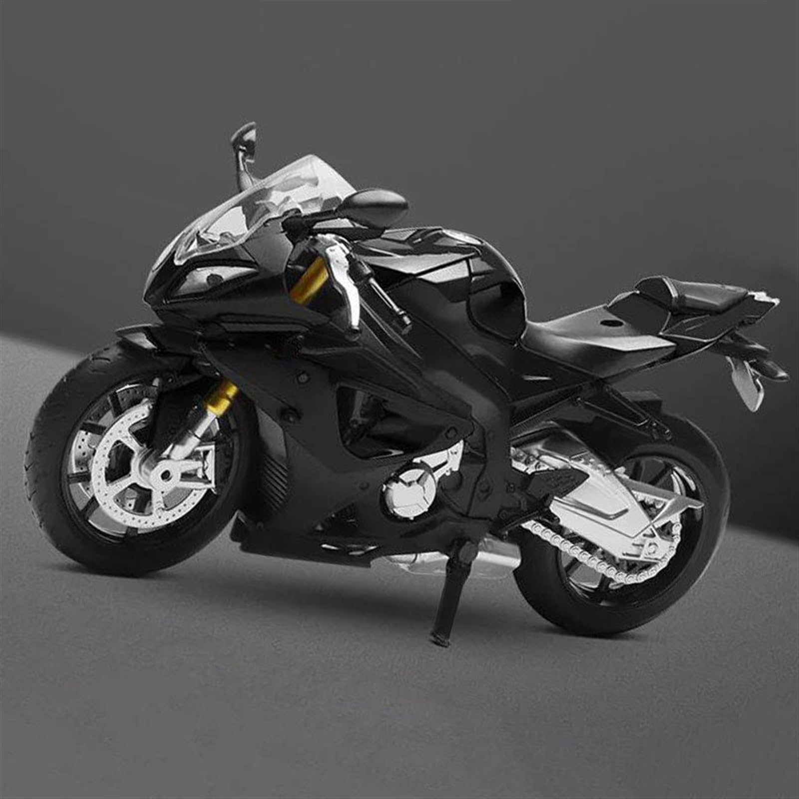 Modello in Scala 1/12 per BMW S1000RR Modello di Moto Pressofuso in Metallo Moto da Collezione