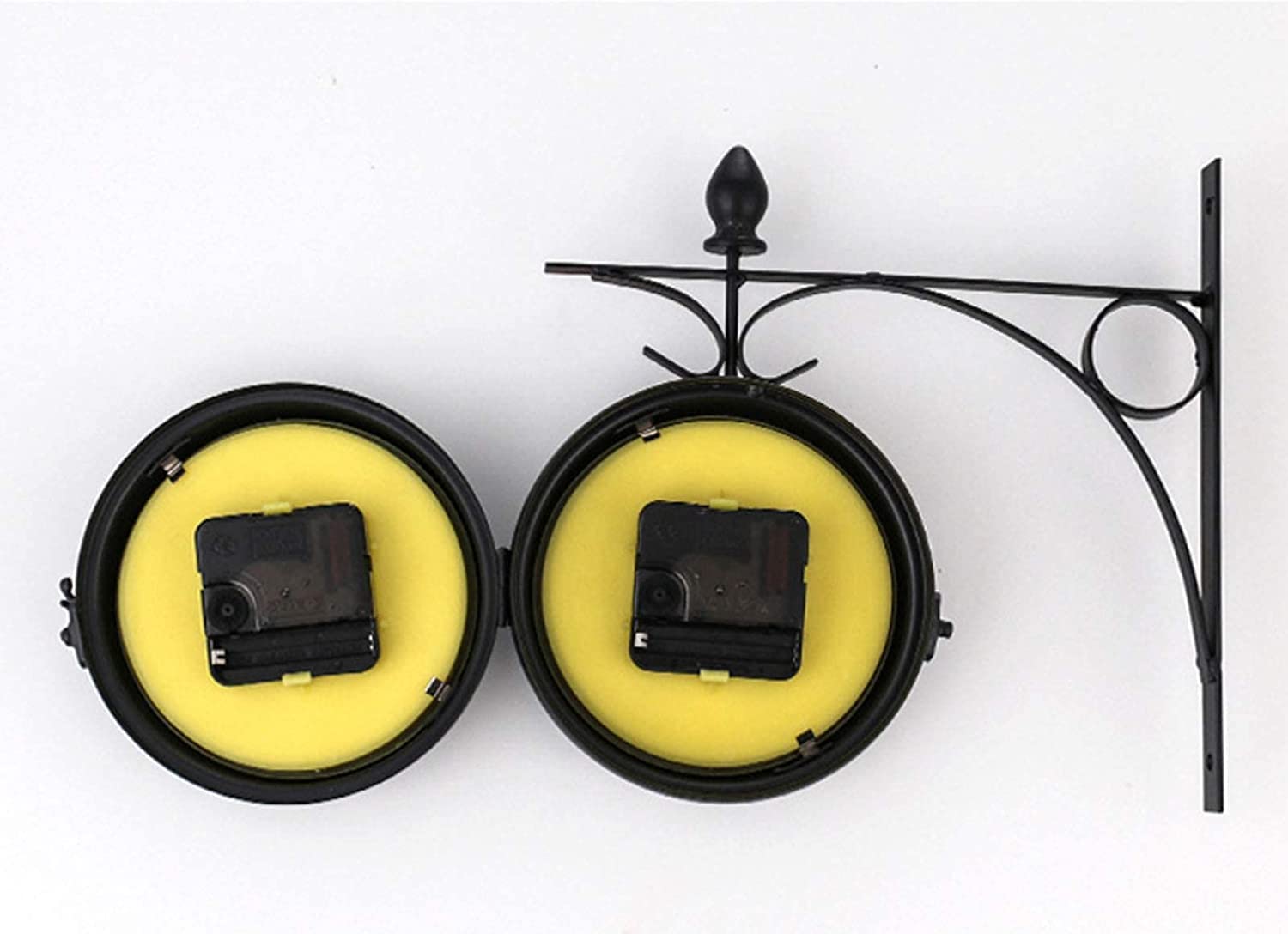 XJBTBA Horloge Murale extérieure, Horloge Murale de extérieure, Horloge Murale Suspendue, Horloge Murale Non étanche pour décoration de, Chambre à Coucher, Bureau, Cuisine, Salon, Blanc