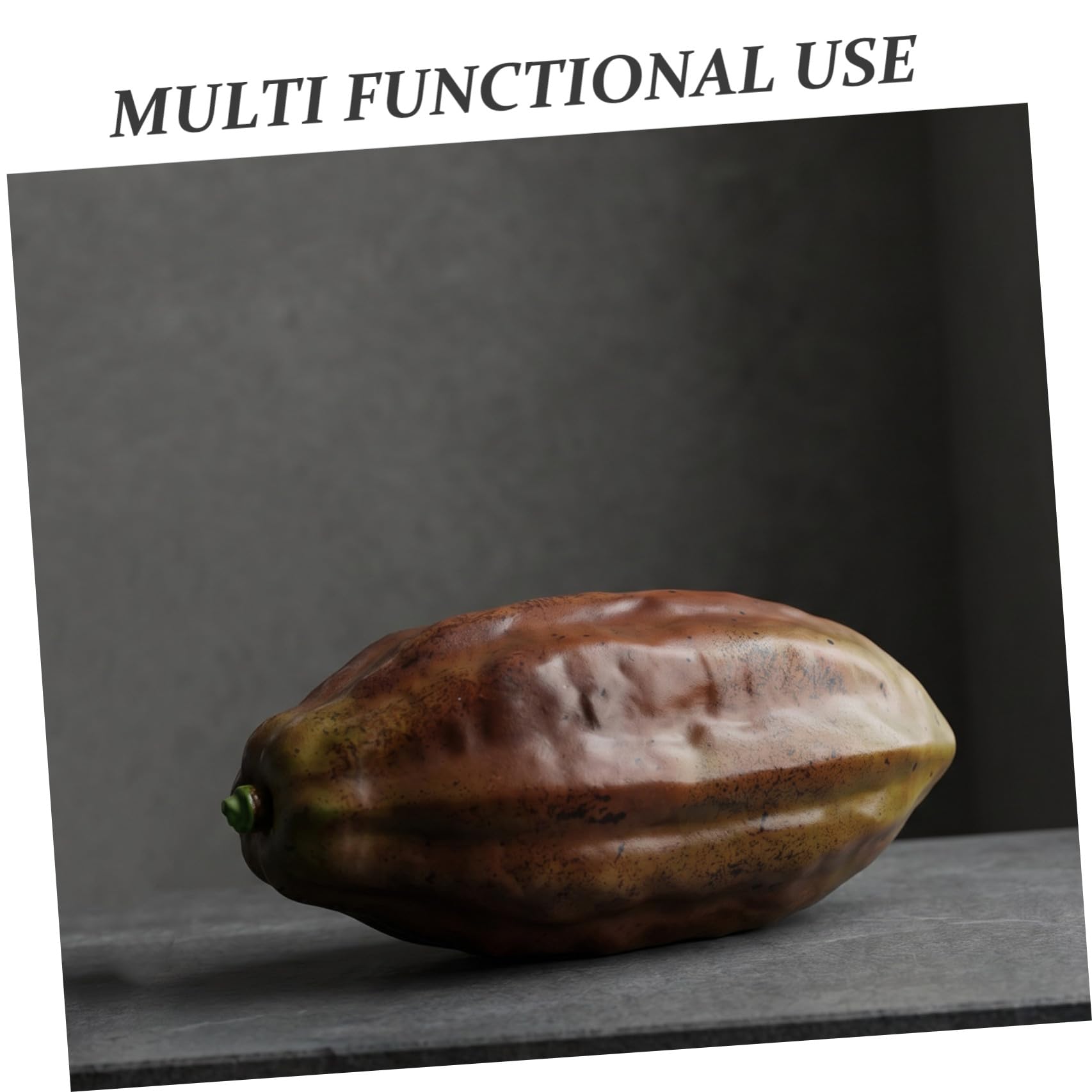 Toyvian 2 Pezzi Frutto Artificiale Caffè Realistico per Decorazione Casa e Negozio Simulazione di Frutta per Esposizioni e Ambienti Interni