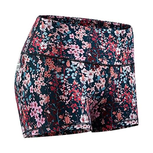 Tough Mode Women High Rise 3"/ 5" Super Soft Athletic Bike Workout Active Running Yoga Volleyball WOD Booty Shorts