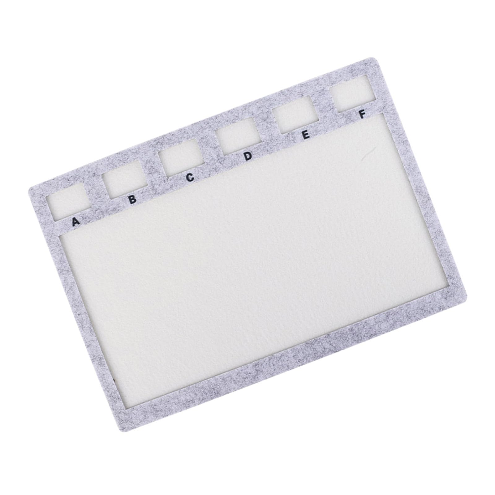 APGLSXY Beadwork Design Tray Felt Construction Beading Mat with Centimeter Alphabetic Scale Bead Pad for Art Jewelry Making Tray