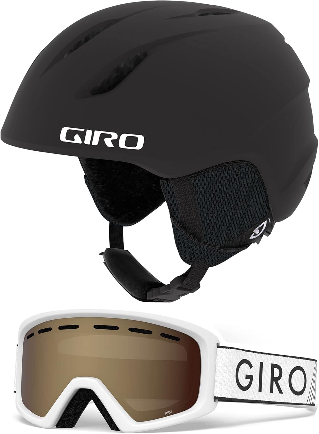 Giro Launch CP Matte Black/White Zoom S (52-55.5cm)