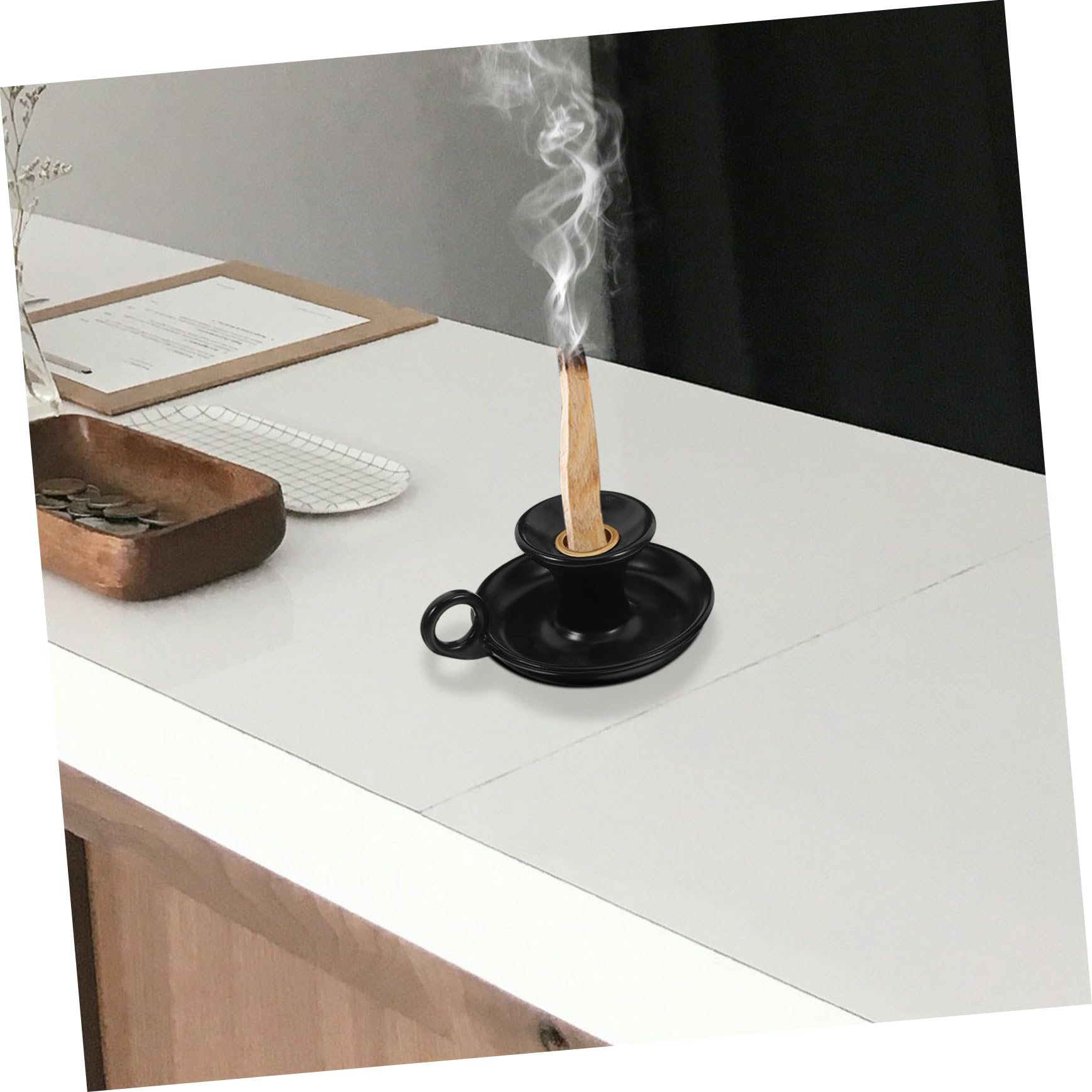 IMIKEYA 1pezzi Bruciatore Base Stabile e Design Candela Per Decorazioni Domestiche e Regali Speciali Accessorio Versatile Per Ogni