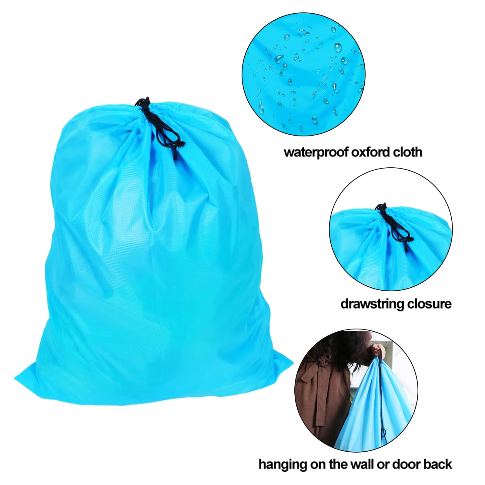 Grand Sac De Rangement, Imperméable, Tissu Oxford 600D, Sac De Voyage, Idéal Pour Couvertures, Couettes, Oreillers, Vêtements, Déménagement, Rose, Taille M