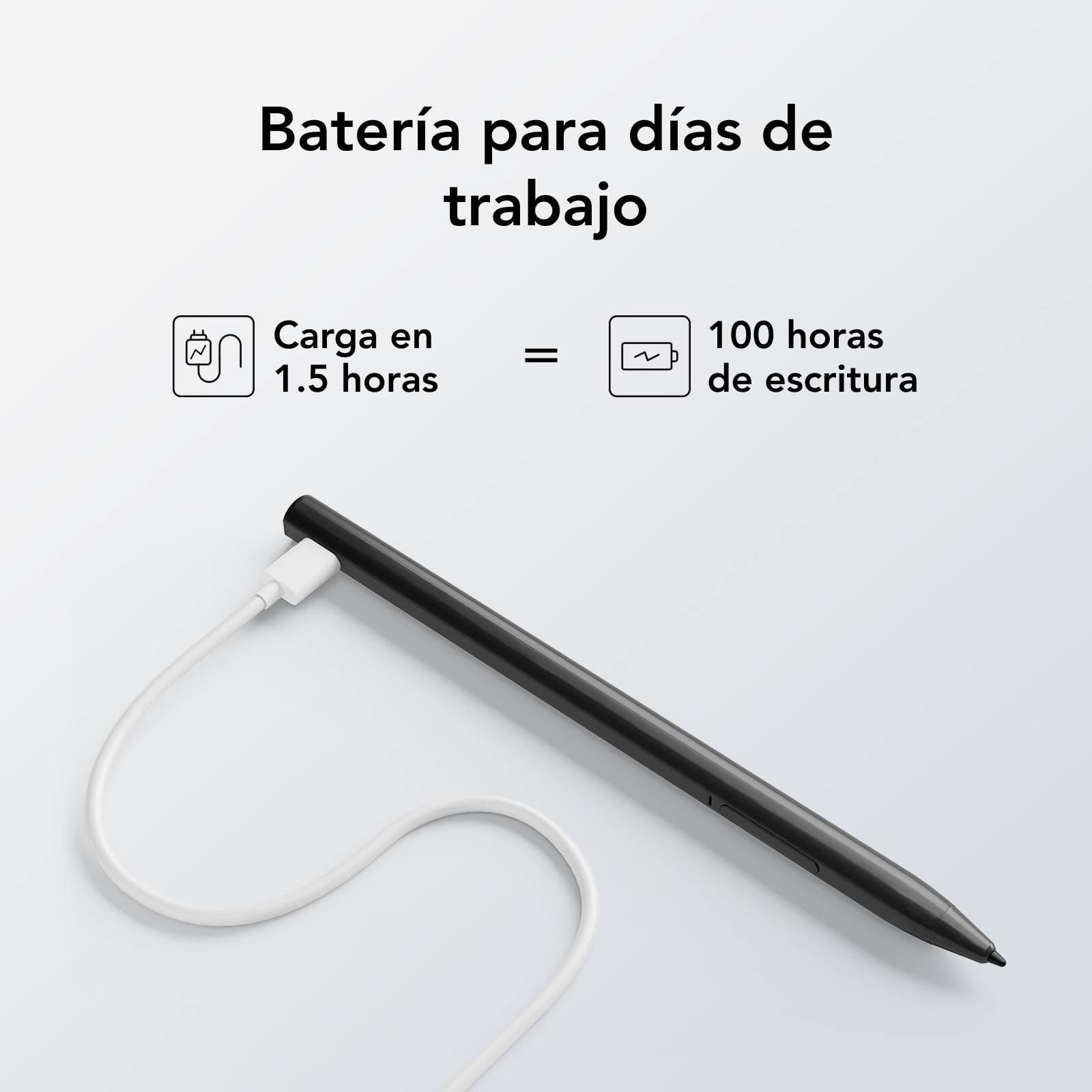 TCL T-Pen Lápiz Stylus EMR | Compatible con NXTPAPER 11 Plus | NXTPAPER 14 | Tab 11 Gen 2 | Tab 11 FE | NXTPAPER 11 | Tab 10 Gen 2 | 4096 Niveles de Presión | para Tablets TCL