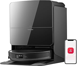 Roborock Saros 10R Robot Aspirador 22000Pa Succión con mopa, Cuerpo Ultrafino de 7,98 cm (Saros 10R Set)