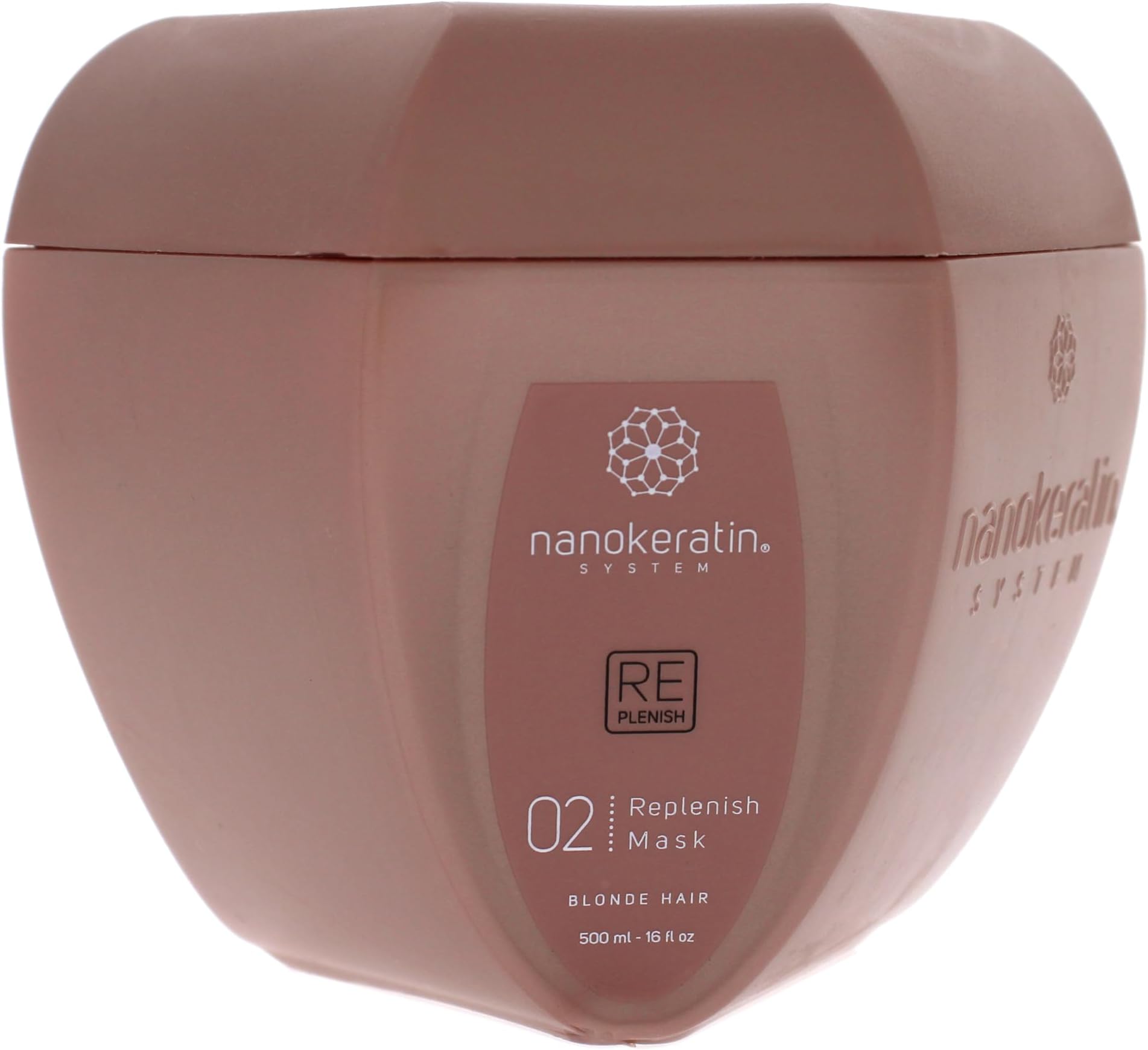 Nanokeratin nanosmooth pure replenish mask (500ml)