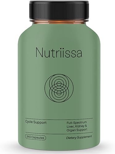 Nutriissa Cycle Support – Suplementos premium para protección del hígado para culturistas, levantadores de pesas y atletas – píldoras para hígado y