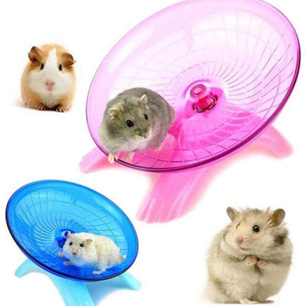 Buy Hamster Flying Saucer Pet Wheel Fly Toys Rat Running Disc Flying