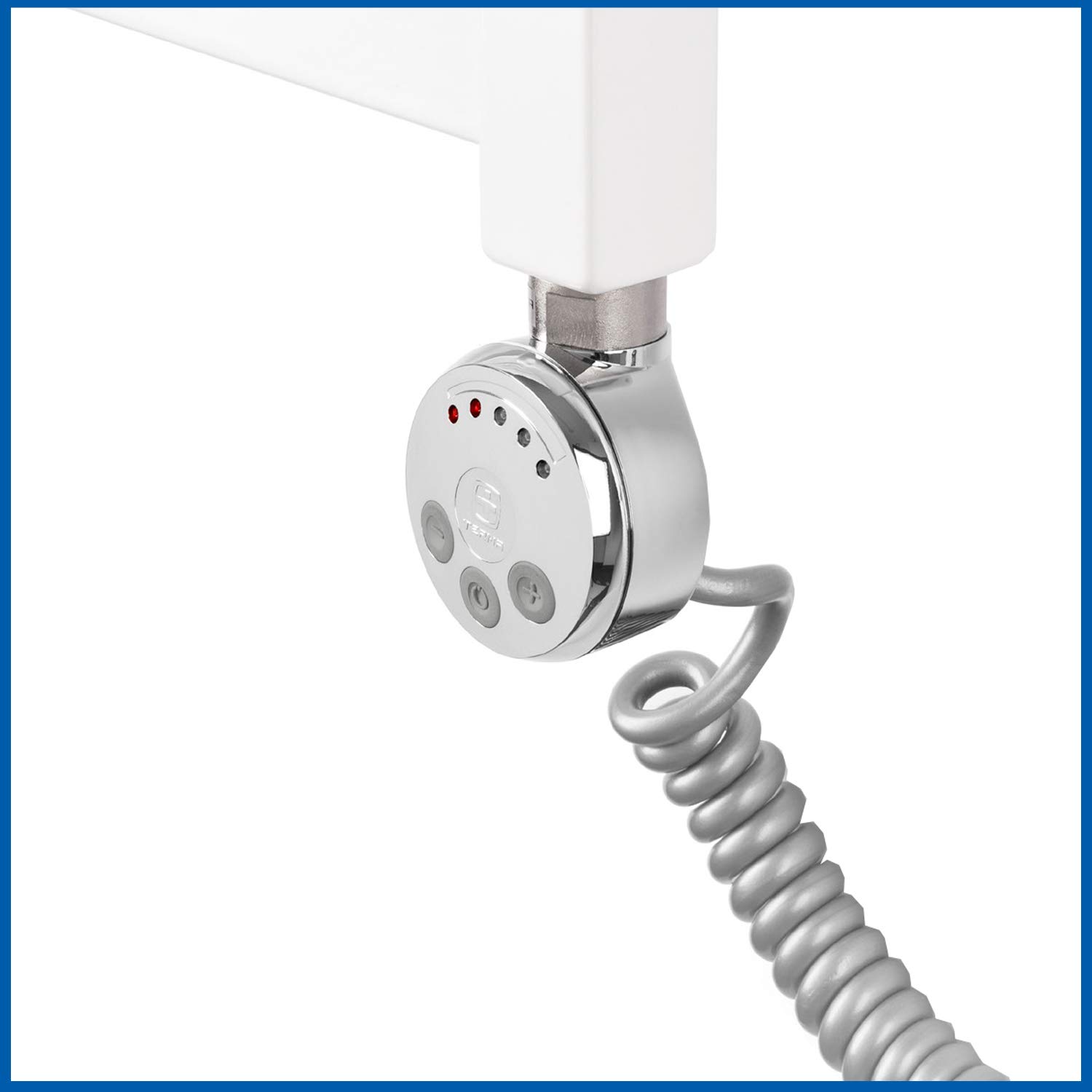 Termostat grzałka, wkład grzejny, element grzejny model MEG 600 W (chrom)