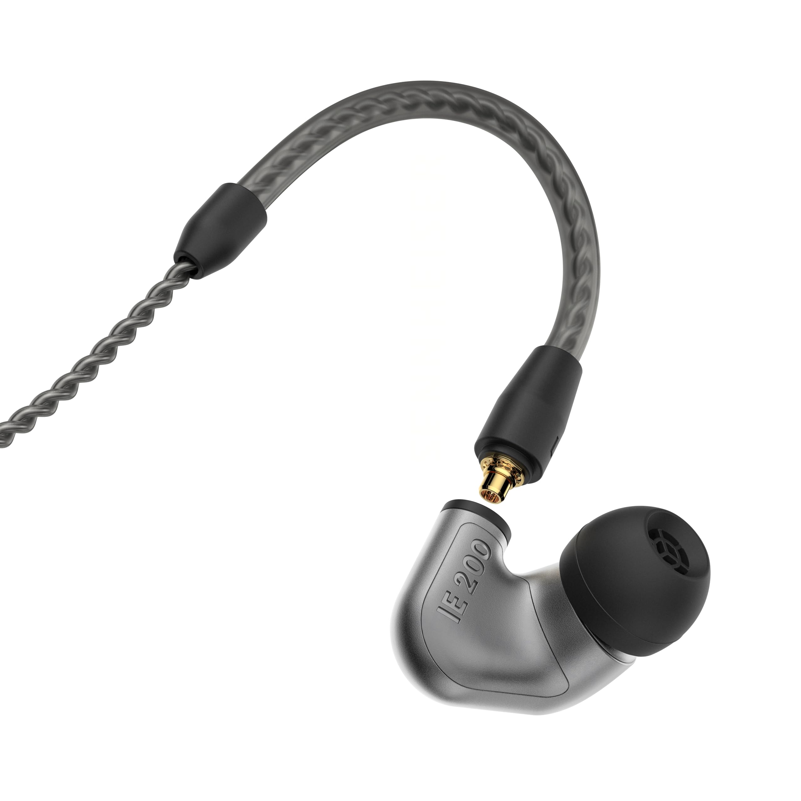 Sennheizer IE200 イヤホン シルバー Sennheiser IE 200 In‑Ear Audiophile Headphones – Wired IEMs with