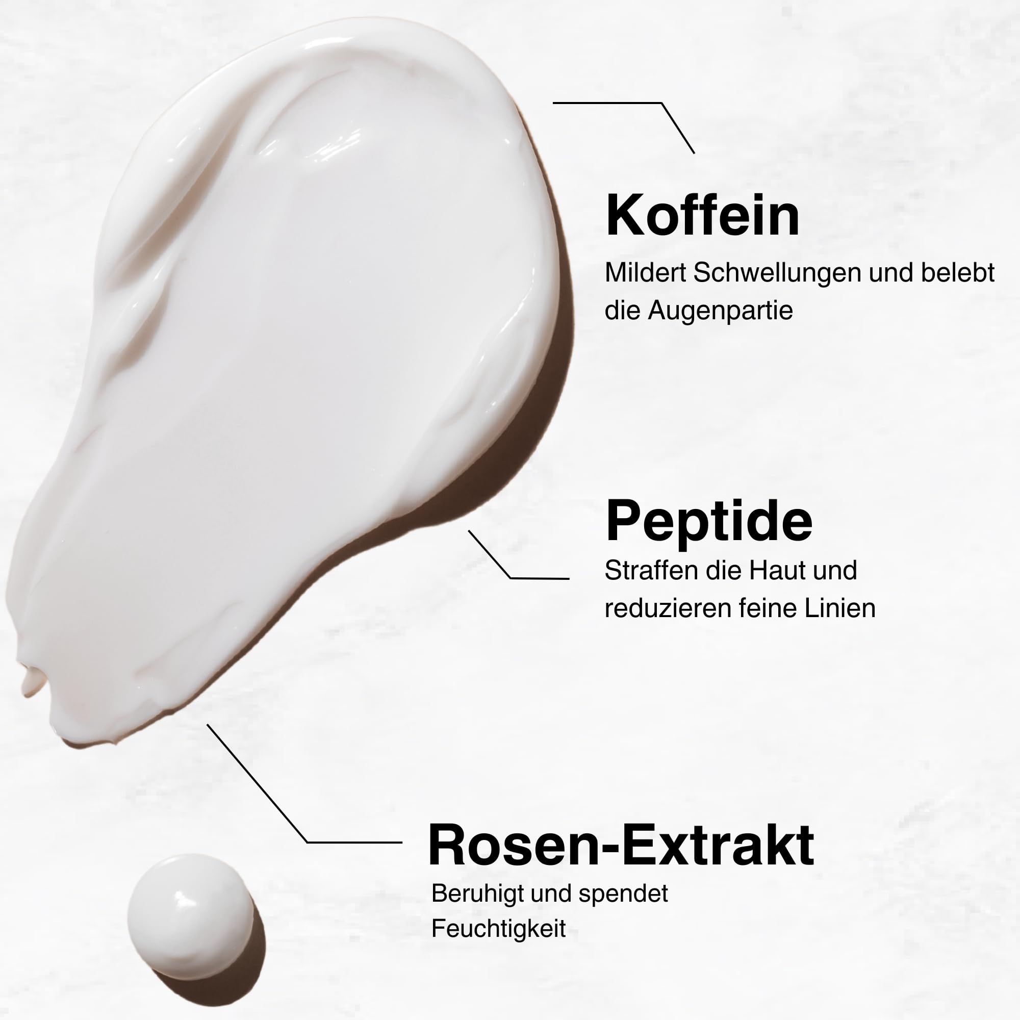 Collagen Eye Boost | Augencreme mit Bakuchiol | 15ml | Anti Aging Augenpflege gegen Trockenheitsfältchen | pflegende Augencreme für glattere Augenpartie | Made in Germany