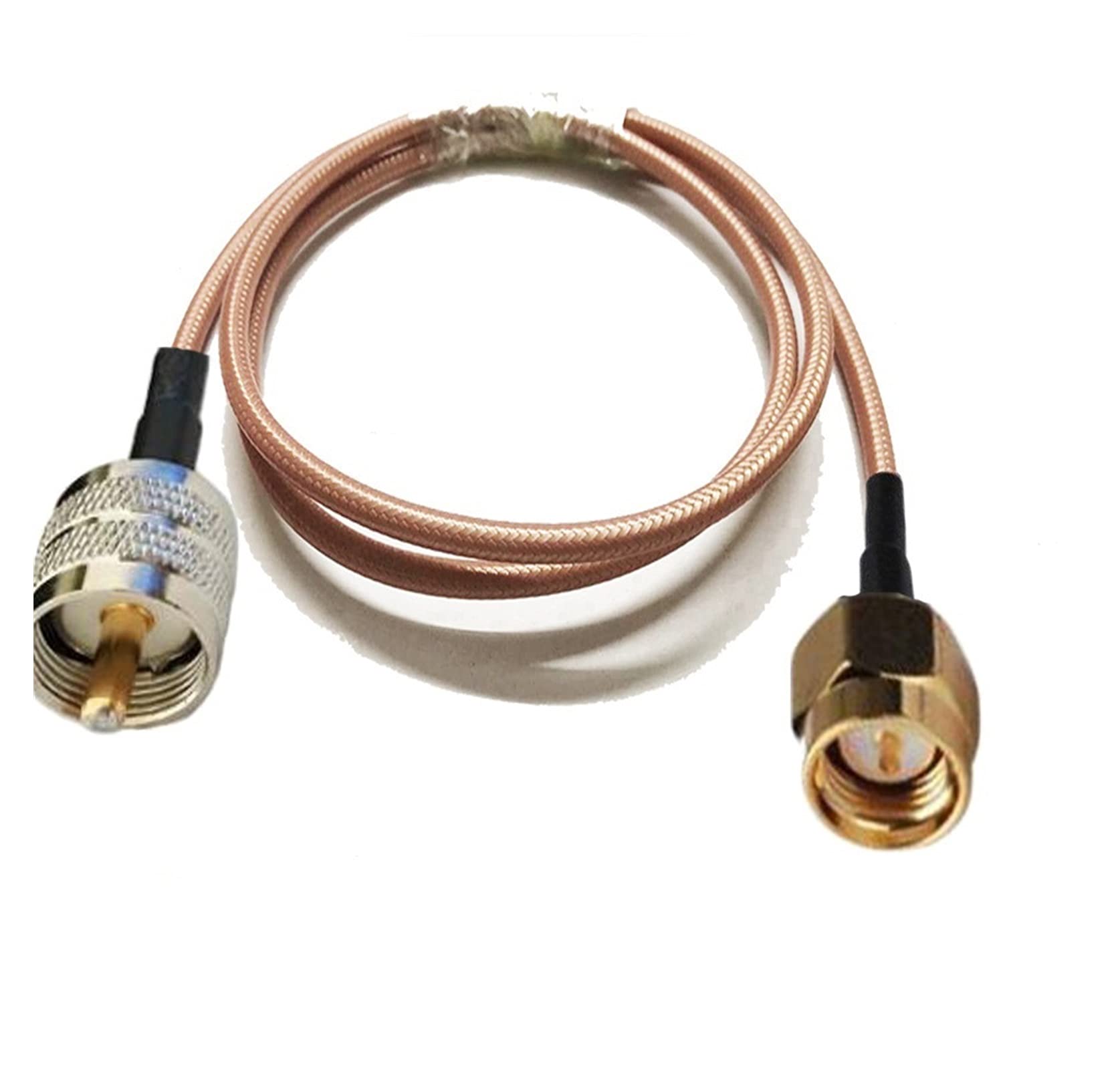Rf Watt Meter Digital MPD Digital RF Coaxial Cable - SMA Male To PL259 UHF 10FT RG58 Made In USA USA Made Coaxial - Foto 9