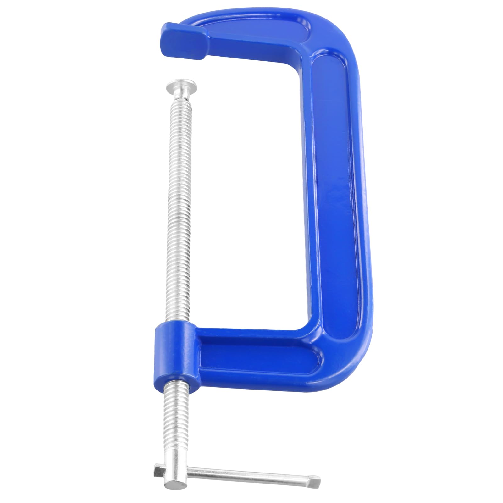 MUKCHAP Paquete de 4 abrazaderas C de 10 pulgadas, abrazadera en C de hierro industrial, abrazadera en C grande de hierro fundido para carpintería, metalurgia
