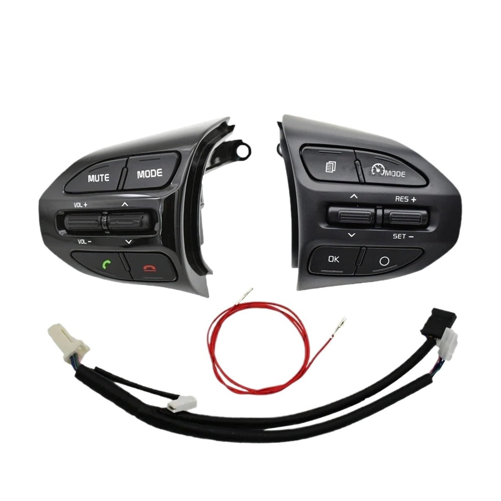 Bouton volant pour Kia Rio 2018-2021 et X-Line avec commande de volume et câble - 3