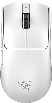 Razer Viper V3 Pro Wireless Esports Gaming Mouse Symmetrical - 55g Lightweight - 8K Polling - 35K DPI Optical Sensor - Gen3 Optical Switches - 8 Programmable Buttons - 95 Hr Battery - White