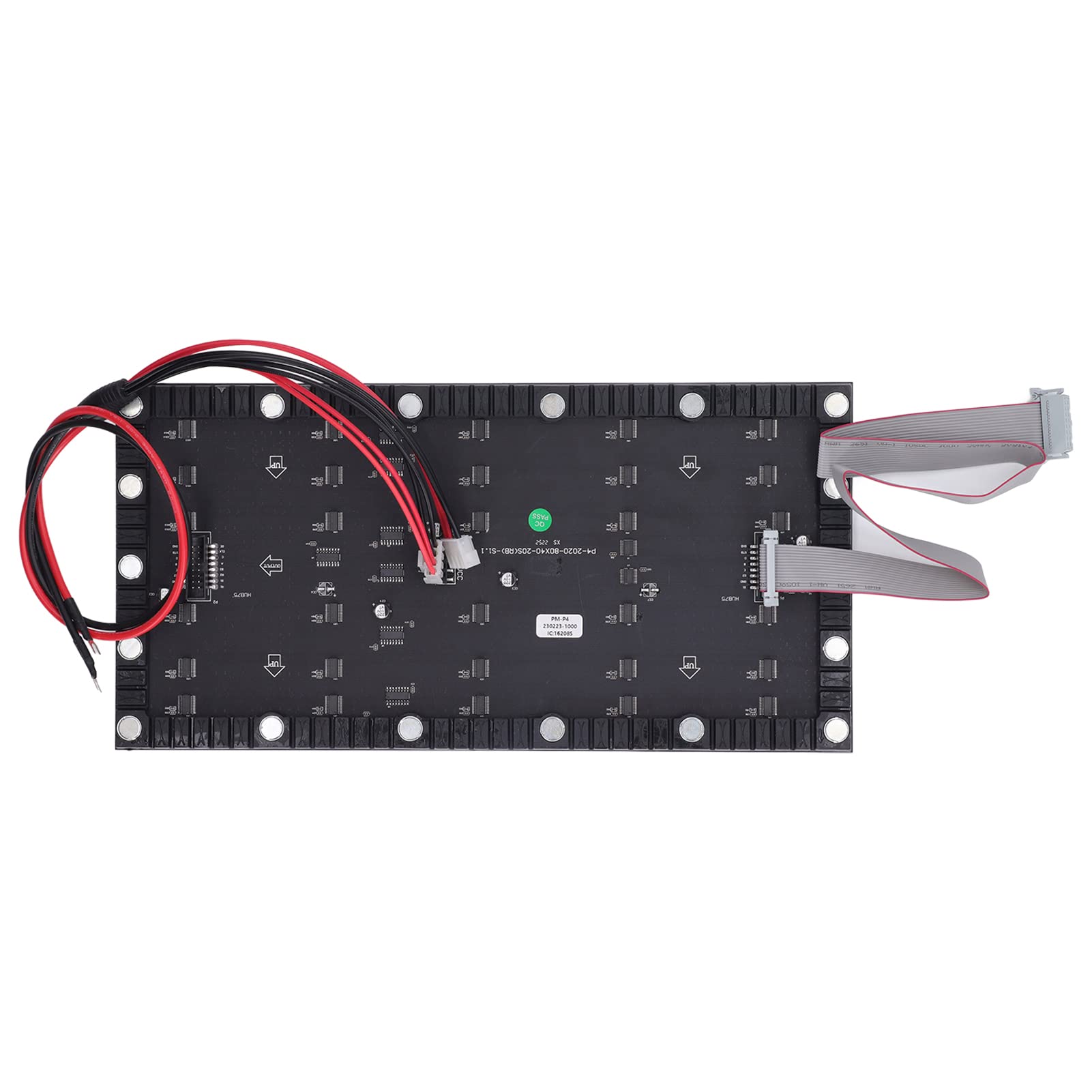 Flexible LED Panel Digital Module Indoor Display Full Color FPCB 80x40 Pixels Screen with Back Magnet DC5V