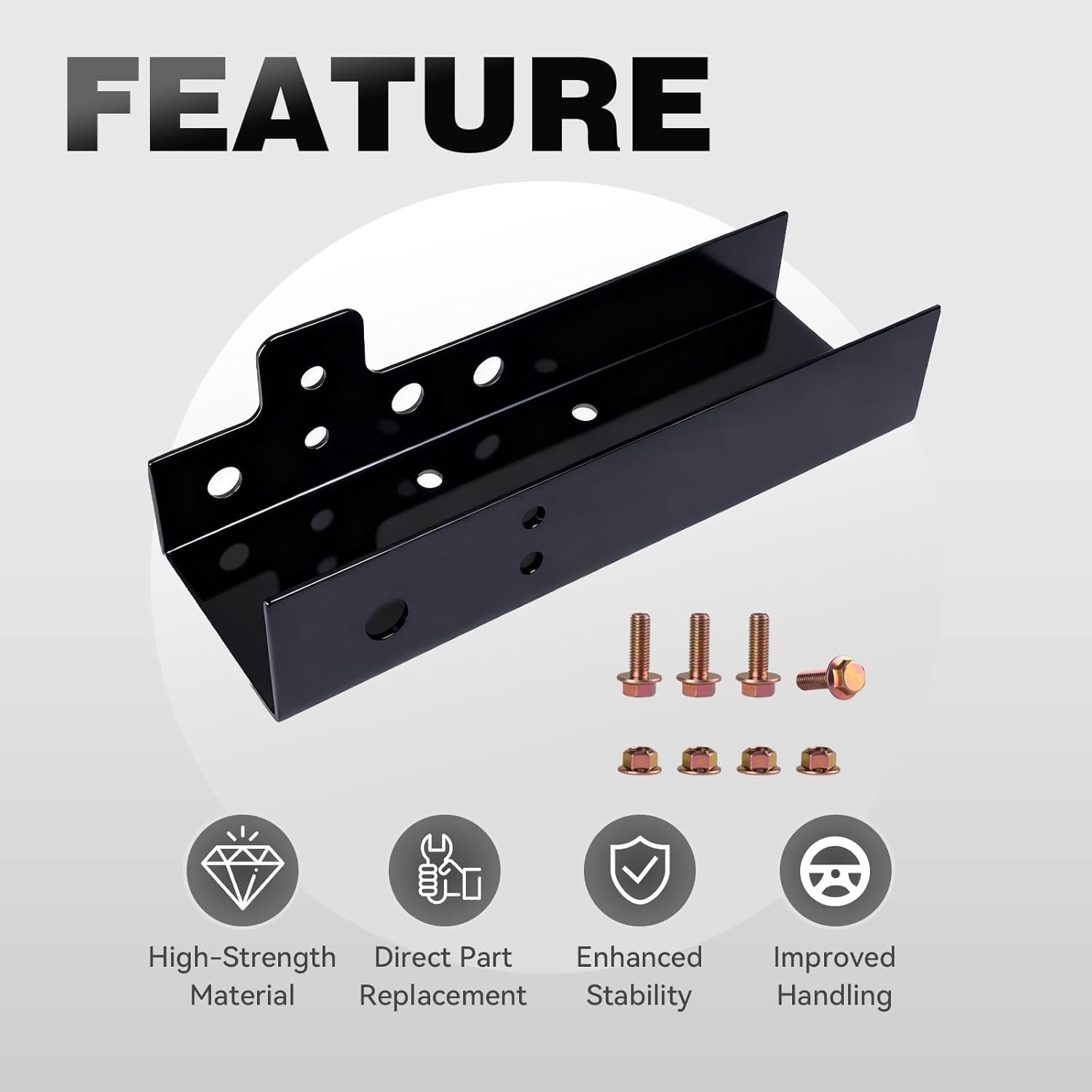 523-203 Frame Repair Kit Compatible with Select Ford Ranger 1998-2003, Rear Passenger Side # 523203 5232203