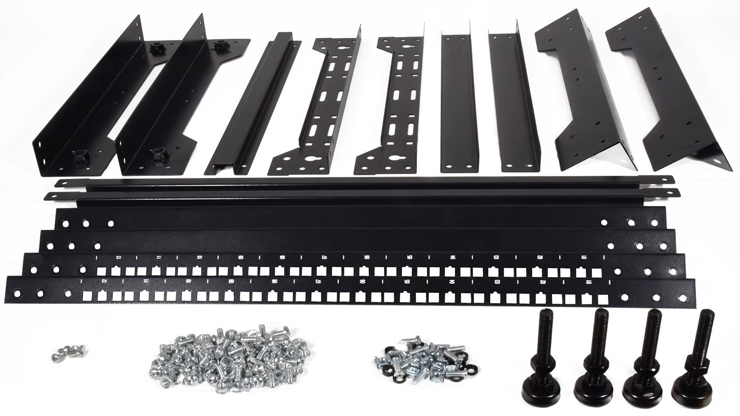 Adastra | 12U Offener Wand- oder Schreibtisch-Rahmen für 48,3 cm (19 Zoll) Rackmount-Ausrüstung