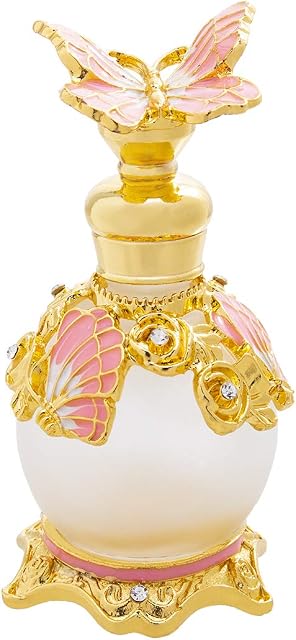 15ml Empty Refillable Perfume Bottles for Fragrance Restoring,Dresser Table Decor,Gifts, Keepsake,Travelling