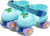 WELLWONSKATES RS209 Adjustable Toddler Roller Skates for Kids 2-5 Years - Beginner Roller Skates with Cartoon Designs