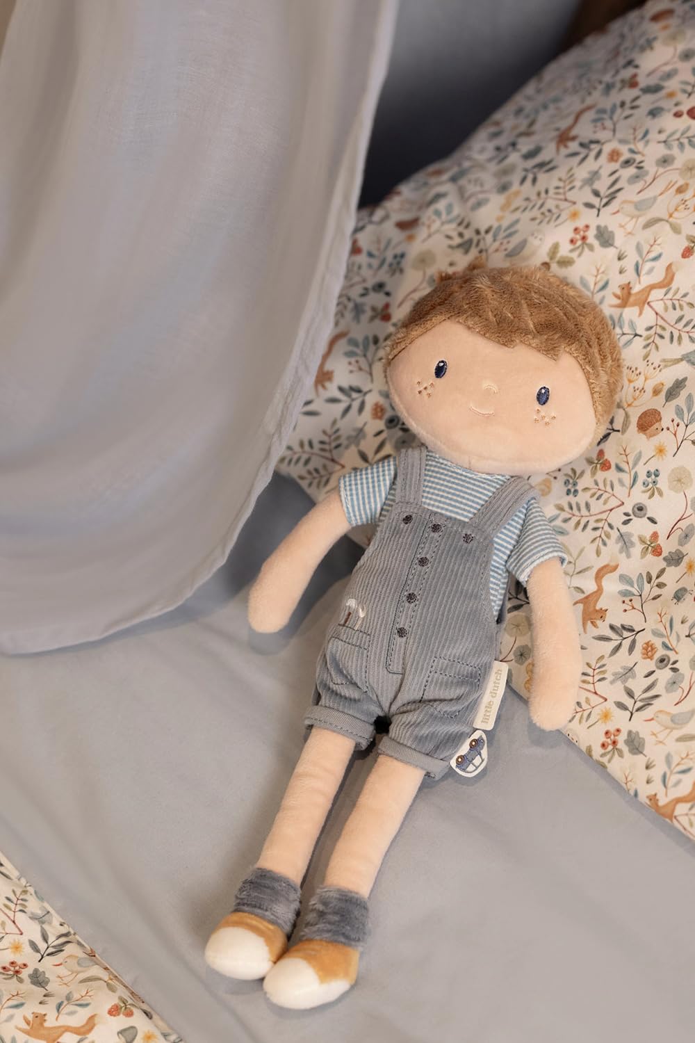 Little Dutch Muñeca de tela suave – Muñeca Jim – 35 cm grande – para niños a partir de 12 meses - 3