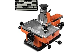 Manual Nameplate Metal Label Stamping Printer Machine Marking Machine for Metal Different...
