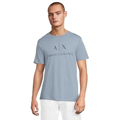 Armani Exchange Slim Fit Chest Logo T shirt Men