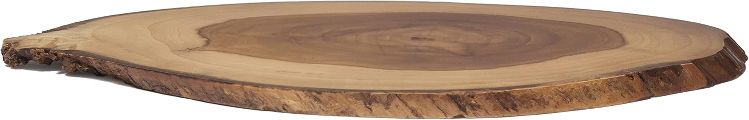 Lipper International Teak Slab Serving/Cutting Board