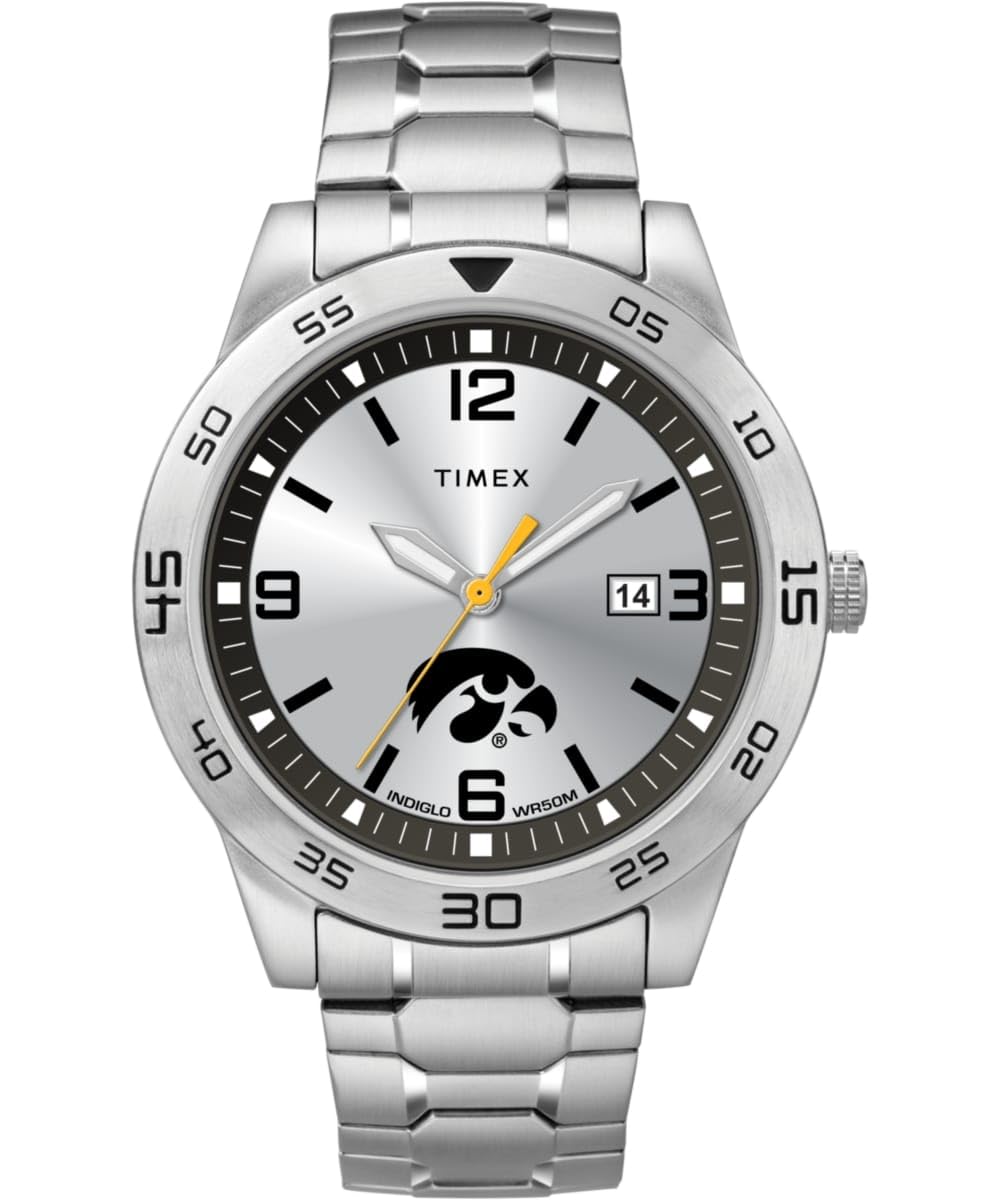 Timex Tribute Men's Citation 42mm Quartz Watch with Stainless Steel Strap