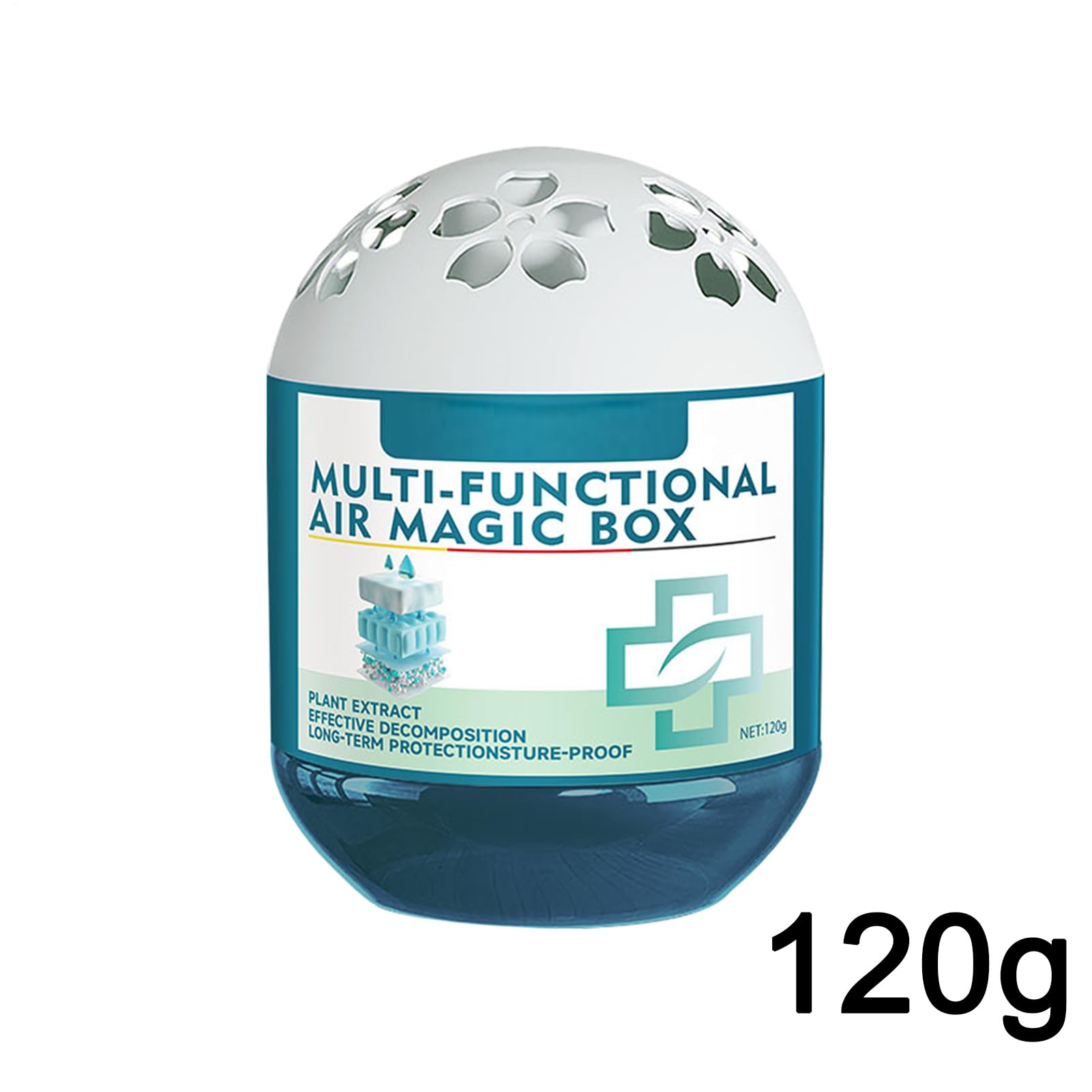 Pudełko do usuwania kurzu – środek do usuwania kurzu, 120 g, naturalne pudełko do oczyszczania powietrza, do pomieszczeń dla zwierząt domowych, szaf, regałów na książki, sypialni, wejścia, salonu