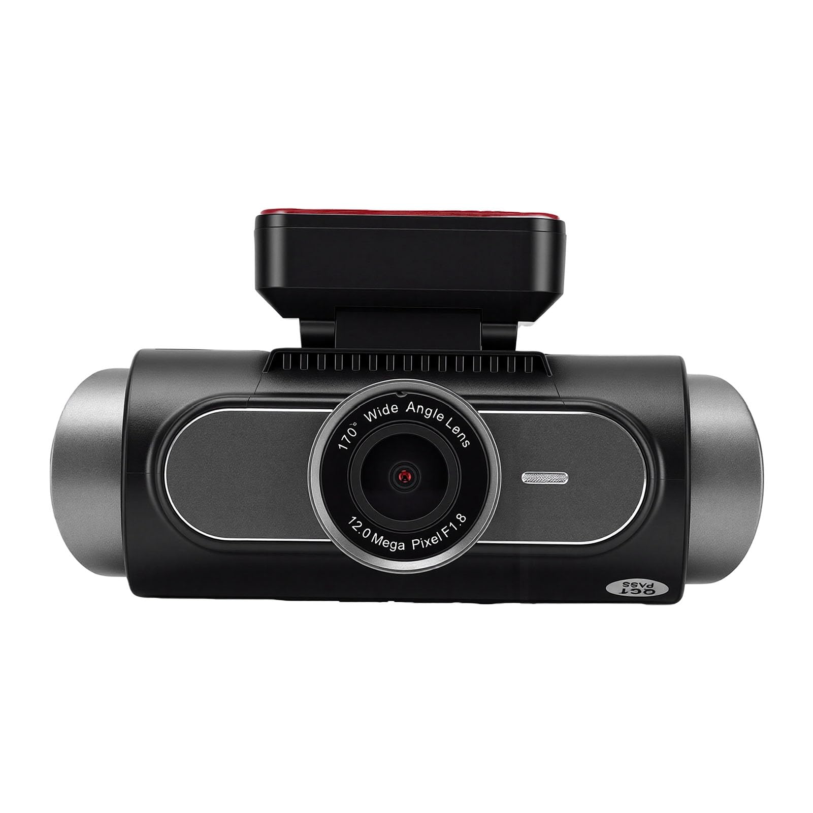 Dpofirs Dash Cam per Auto, Vista Panoramica a 4 Obiettivi | 4K Anteriore 1080P Posteriore, modalità Notturna, Sensore G, Registrazione in Loop, Grandangolo 170°