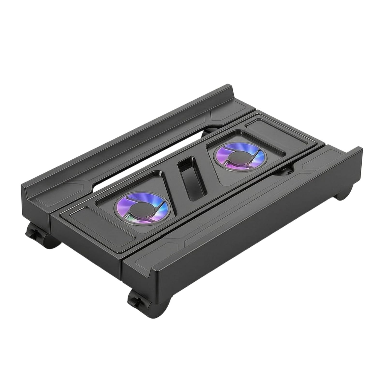 Soporte CPU con Ruedas Extensible Carrito Móvil Base para Jugadores, Profesionales