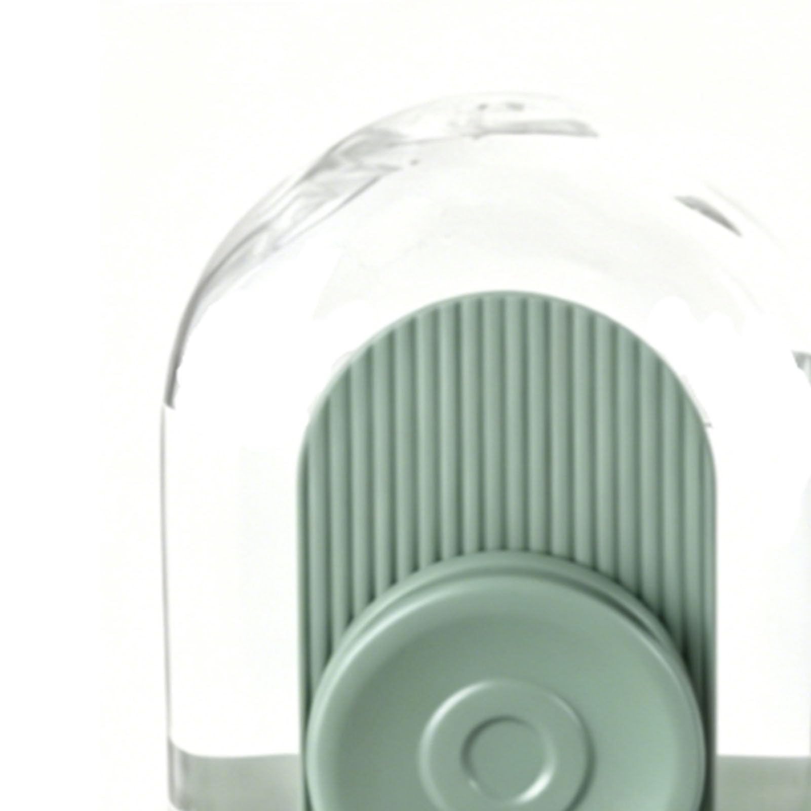 Yctze Mangiatoia Automatica a gravità per Animali Domestici, Distributore di Cibo e Acqua Sospeso per Gabbia, for Gabbie per Animali Domestici (Dispenser Acqua Verde 800ml Dispenser Alimenti)