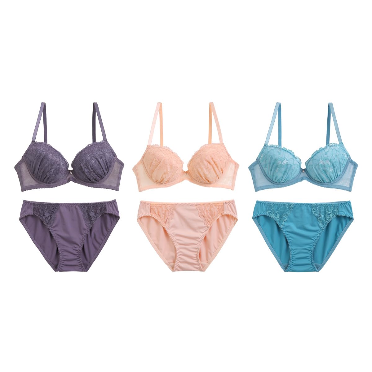 ブラジャー・ショーツ3点セット 楽天市場】ブラジャー ショーツ 3点セット 福袋 選べる5タイプ