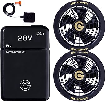 Amazon.co.jp: 長信ジャパン 2025年 28V バッテリー ファン