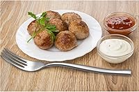 Vista 6 de Idotry - Tenedores de cena de acero inoxidable (12 piezas)