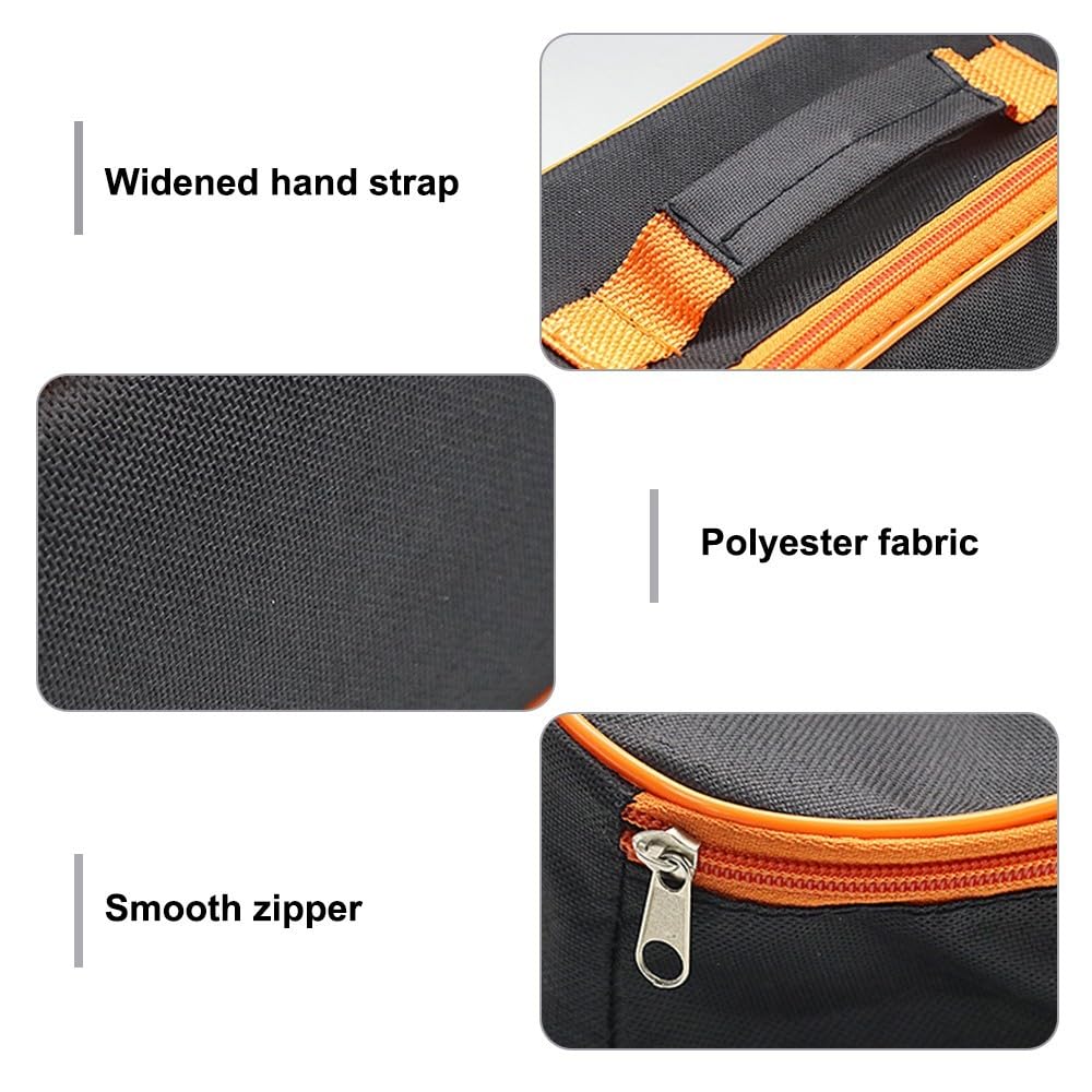 Sac De Rangement Pour Aspirateur De Voiture - Tissu Oxford Résistant, Poignée, Dimensions 37x11x13 Cm (Bleu) - 10