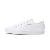 Puma Uniseks Smash V2 L Trampki, Puma White-Puma White, 40.5 EU