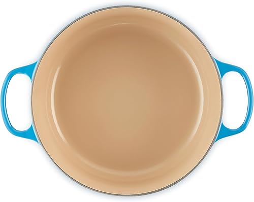 Miniatura 248 de Le Creuset 9 Qt. Signature Horno holandés redondo con pomo de acero inoxidable grabado Artichaut