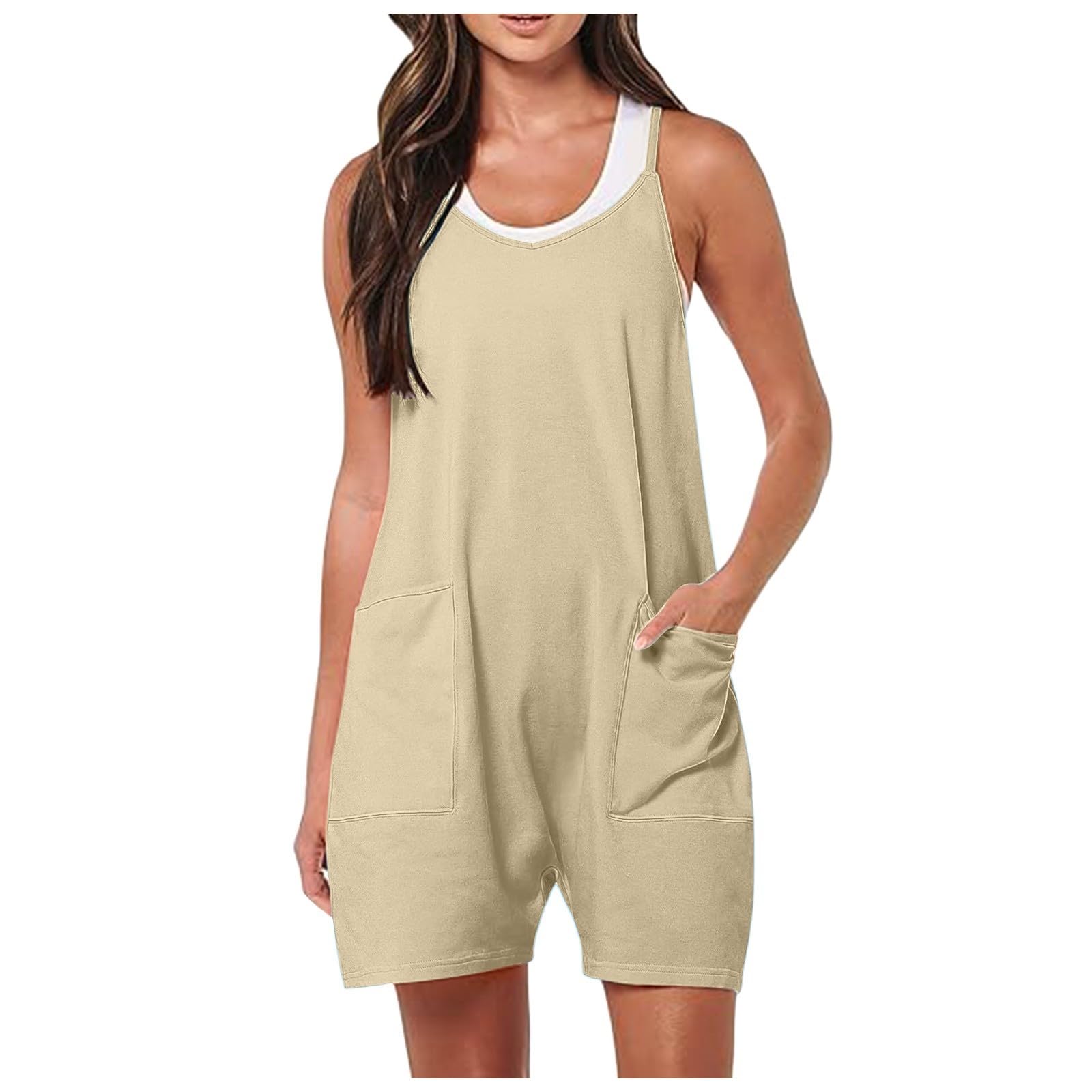 Frauen Sommer Beiläufige Kurze Overalls Overalls Kleidung Outfits 2024 Lose