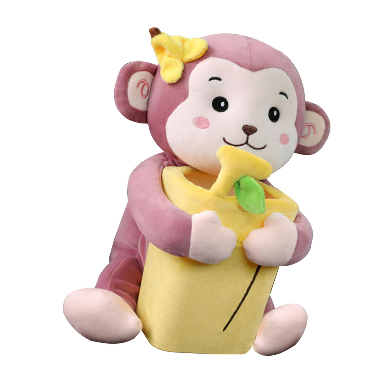 Creative Plush Car Tissue Container Hand Organizers & Decorative Accessory Creative Tissue Dispenser for Any Vehicle Car Holder