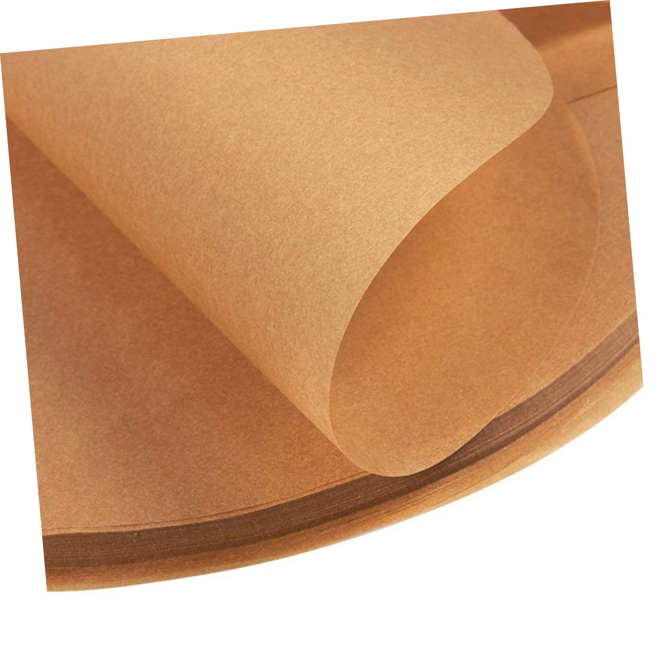 200 piezas Papel de Horno Pergamino sin Blanquear Antiadherente para Hornear Repostería y Barbacoa Papel Absorbente Aceite sin Olor y Seguro para Alimentos