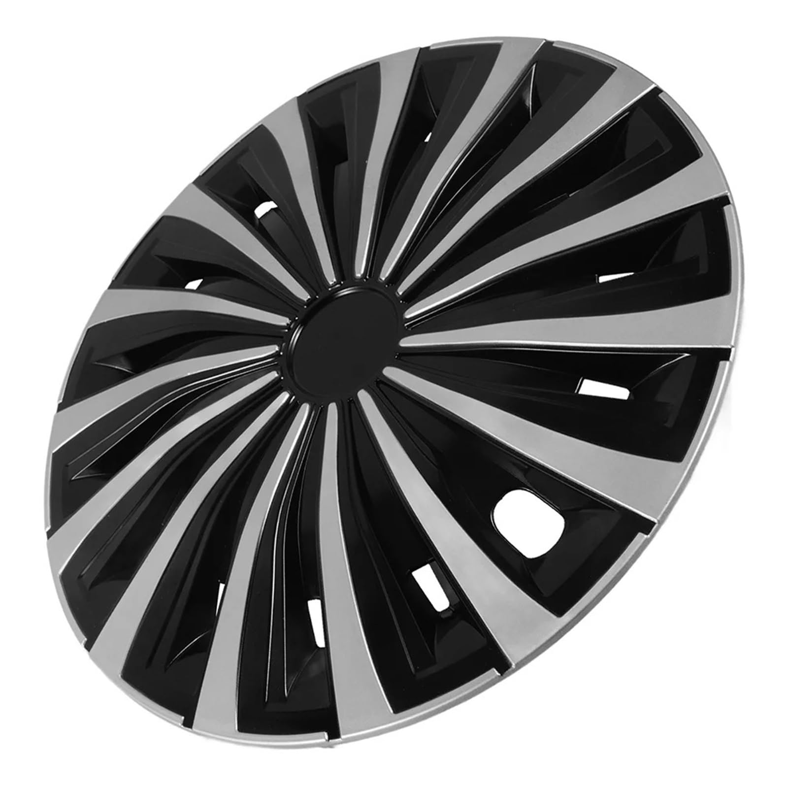 Wheel Trim Set 14 Inch Universal Solid Plastic Decorative Wheel Hub Covers Automotive Hubcaps Replacement Center Caps Vehicle Wheel Center Cap